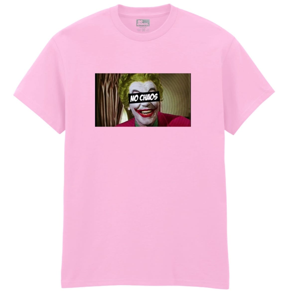 No Chaos No Chaos Men's You Joking Mate? T-Shirt in Pink - 1