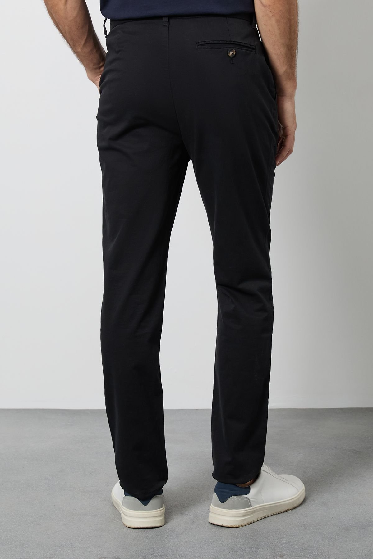 Burton Burton Men's Black Skinny Fit Chino Trousers - 3