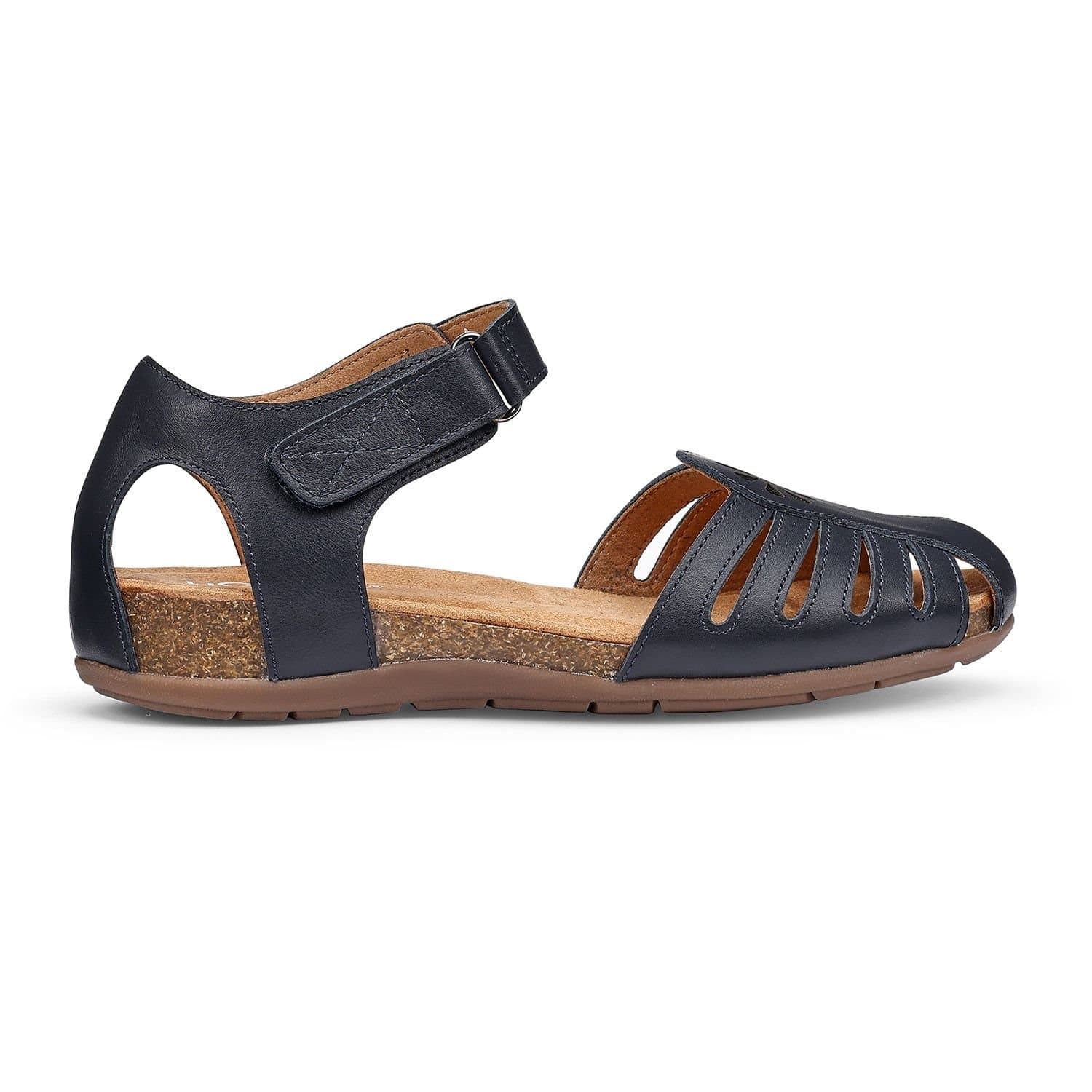 Hotter Hotter Women's Wide Fit 'Dinaric' Fisherman Sandals in Navy