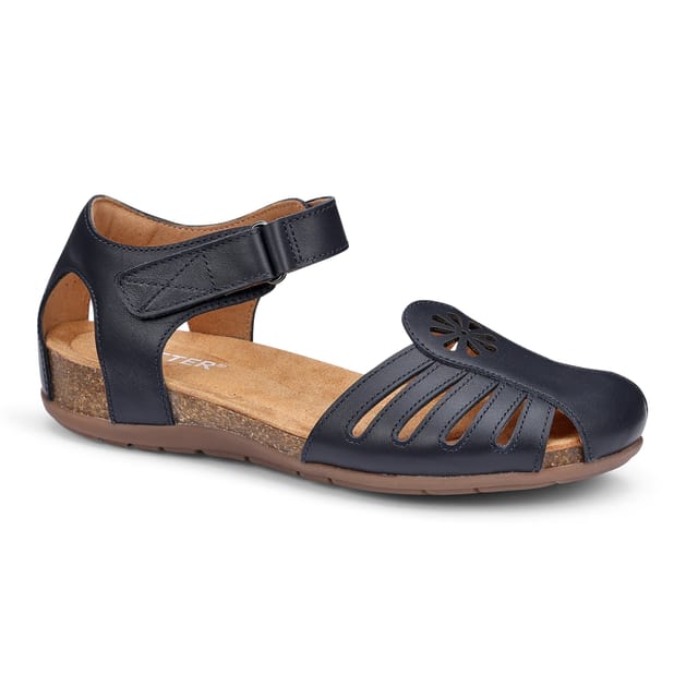 Hotter Hotter Women's Wide Fit 'Dinaric' Fisherman Sandals in Navy - 2