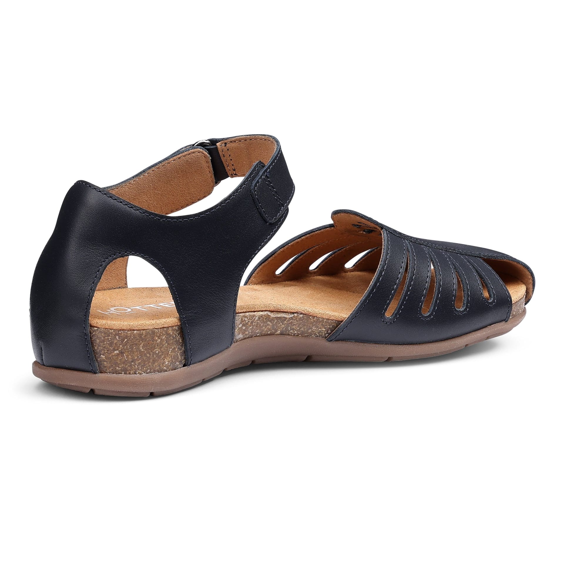 Hotter Hotter Women's Wide Fit 'Dinaric' Fisherman Sandals in Navy - 4