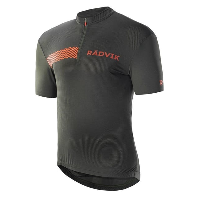 Radvik Radvik Men's Charlie Cycling Jersey in Tangerine - 3