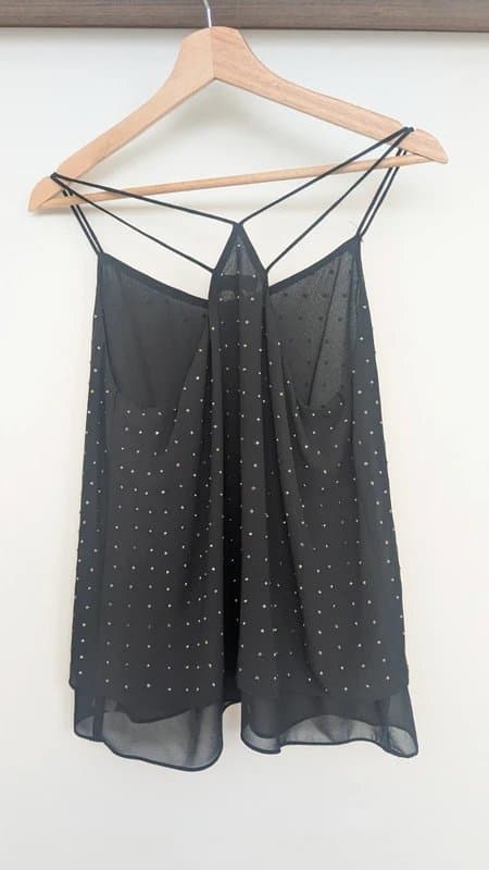 New Look New Look Black Studded Top
