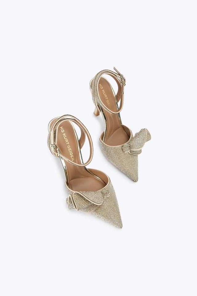 KG Kurt Geiger KG Kurt Geiger Women's 'Allegra Court' Heels in Gold - 2
