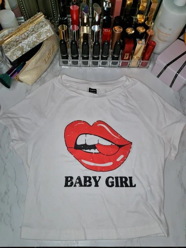 Shein Baby Girl Crop T-Shirt!