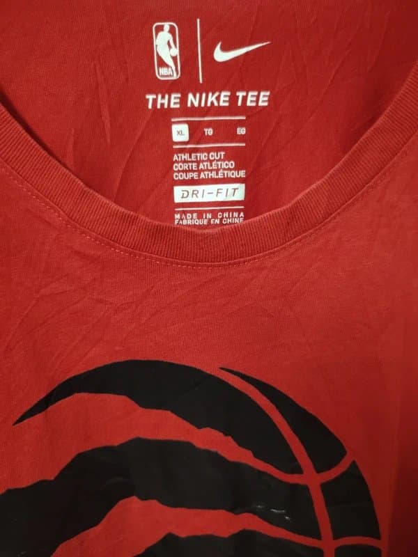 Nike Nike Toronto Raptors NBA Red Logo T-Shirt XL | Dri-FIT Basketball Tee | Men’s Streetwear