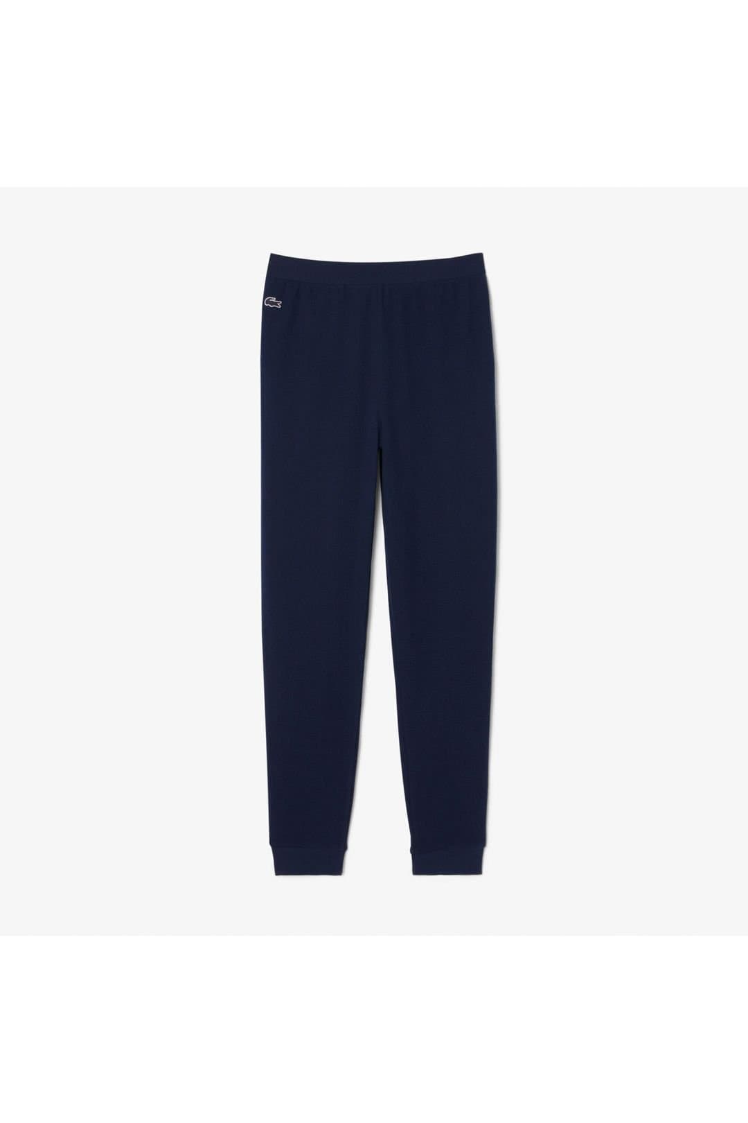 Lacoste Lacoste Men's Waffled Cotton Pyjama Bottoms Navy