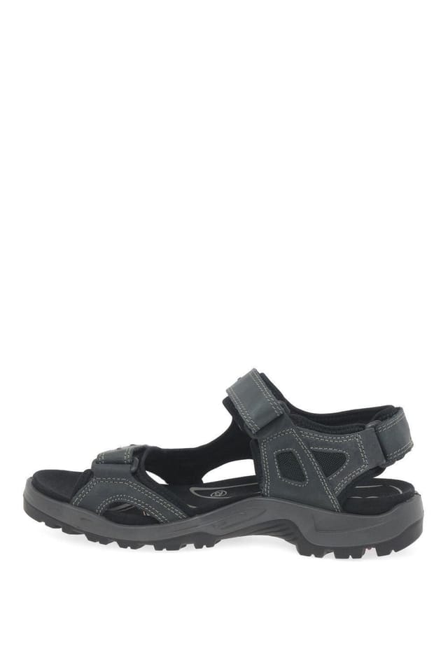 ECCO Ecco Men's 'Yucatan' Rip Tape Fastening Sandals in Blue - 2