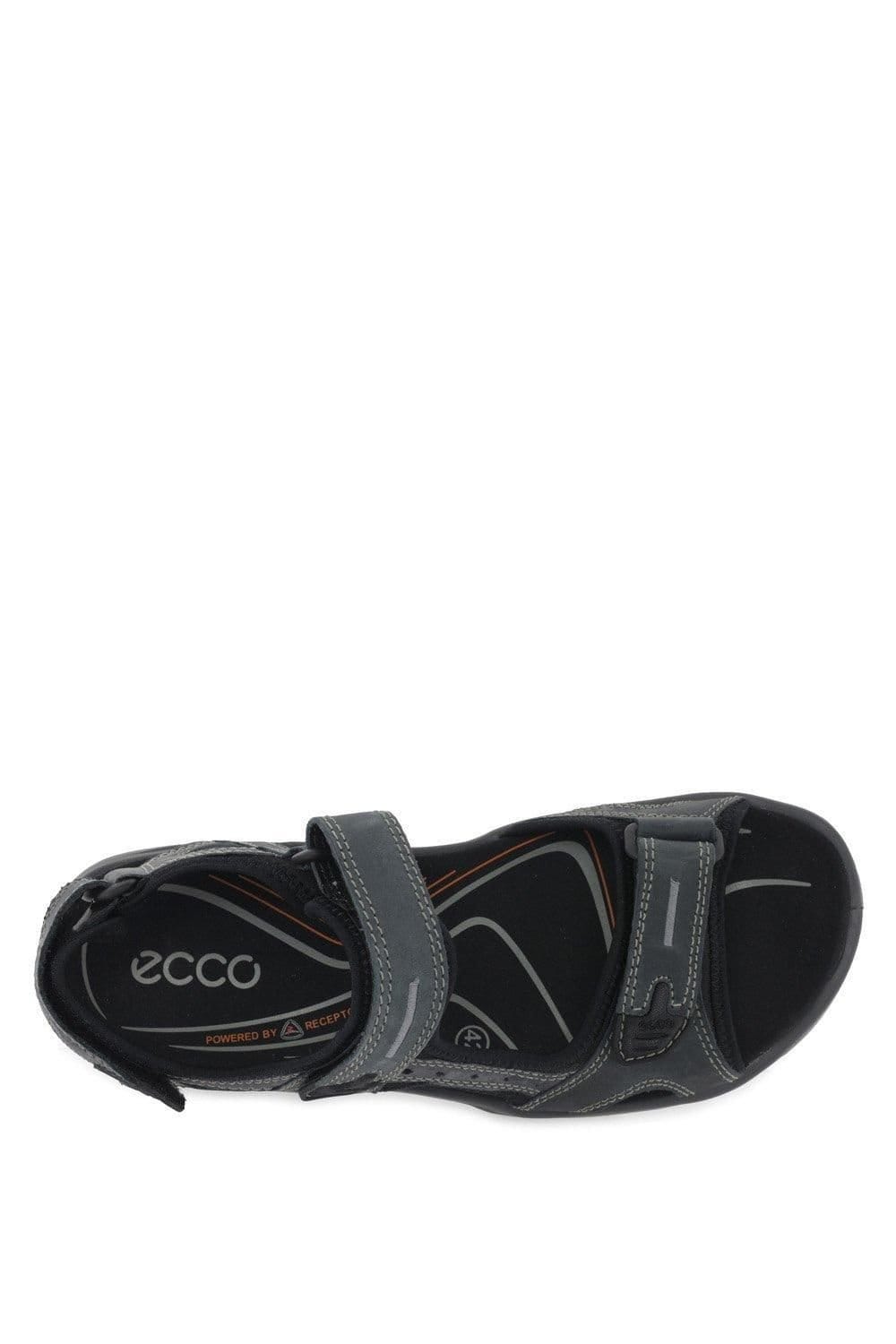 ECCO Ecco Men's 'Yucatan' Rip Tape Fastening Sandals in Blue - 4