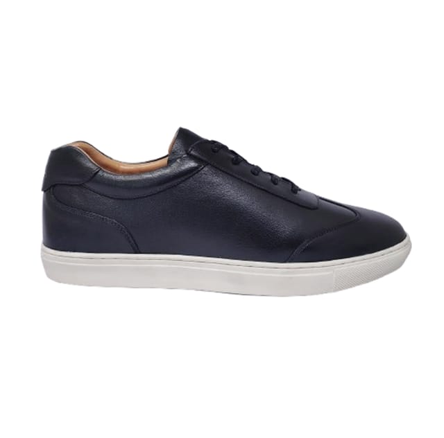 LB COMFORT LB COMFORT Men's Bernard Leather Trainers in Black - 2