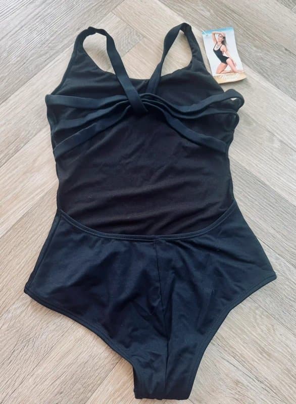 Mapalé NWT Mapalé Black Strappy Back One-Piece Swimsuit | Size S