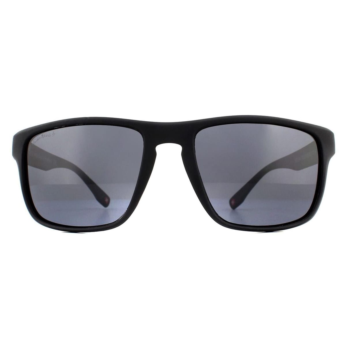 montana montana Men's Wrap Black Rubber Smoke Polarized Sunglasses - 1