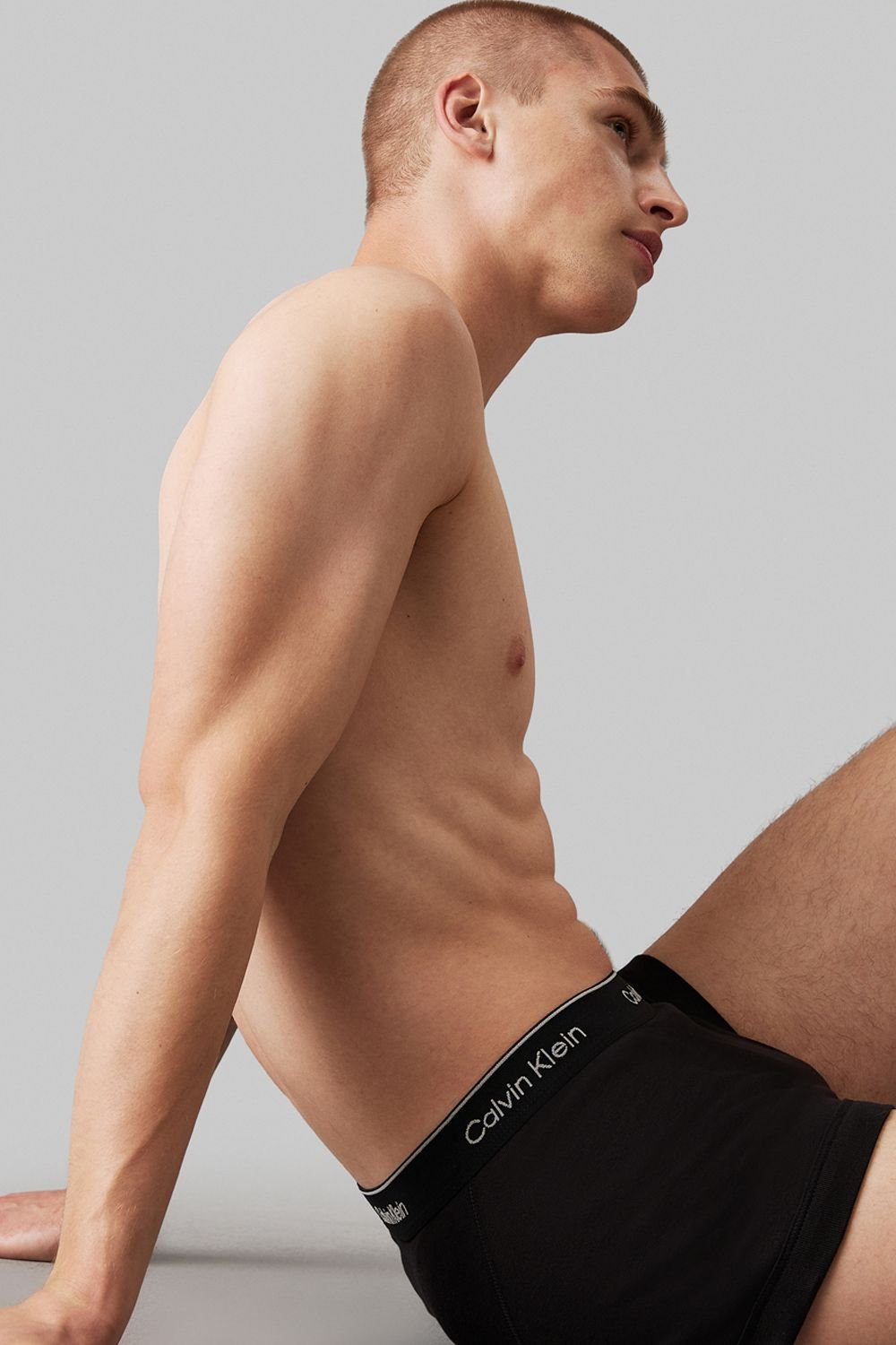 Calvin Klein Calvin Klein Men's 100% Cotton Trunk 3 Pack Black - 4