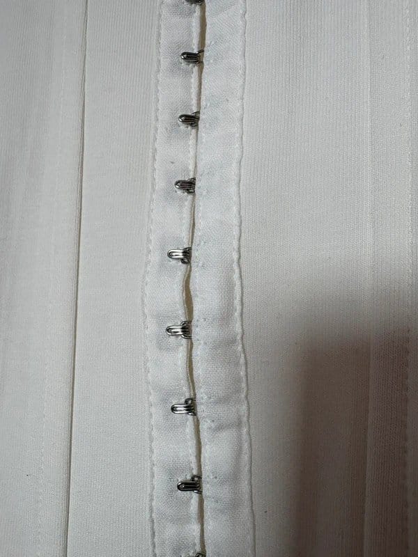 ASOS Cream Corset Style Crop Top