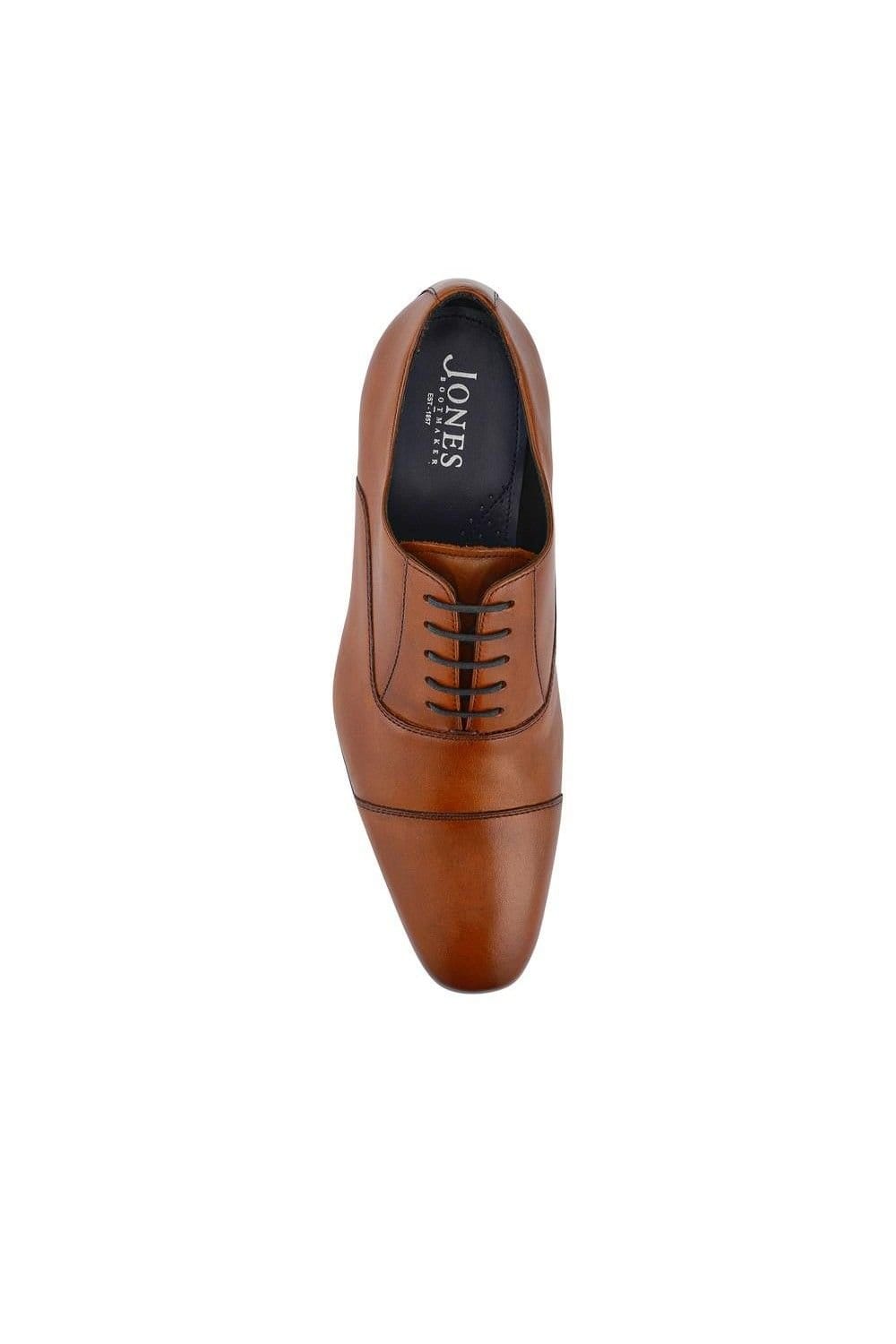 Jones Bootmaker Jones Bootmaker Men's Montreal Smart Leather Shoes in Tan - 4