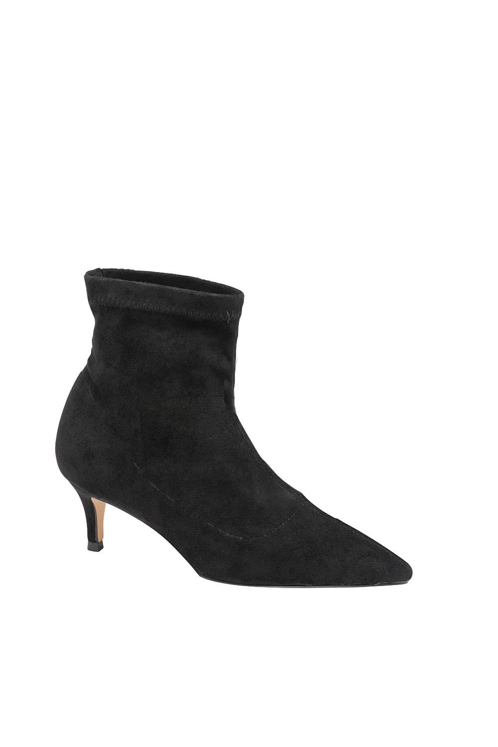 Ravel Ravel Black Suede 'Madruga' Sock-Boots