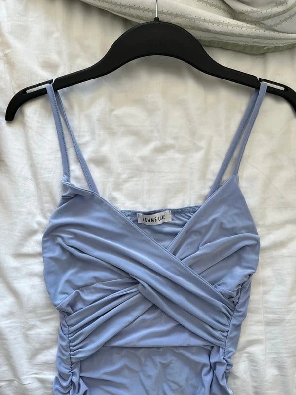 ASOS Light Blue Bodycon Dress