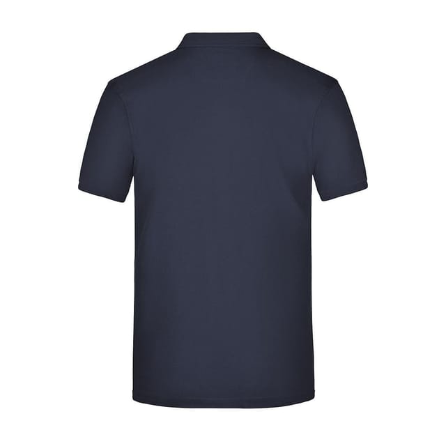 James and Nicholson James and Nicholson Men's Plain Polo Shirt in Dark Navy - 2