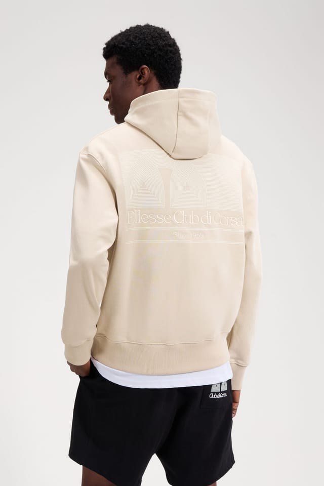 Ellesse Ellesse Men's Club Di Corsa Hoodie in Stone - 2