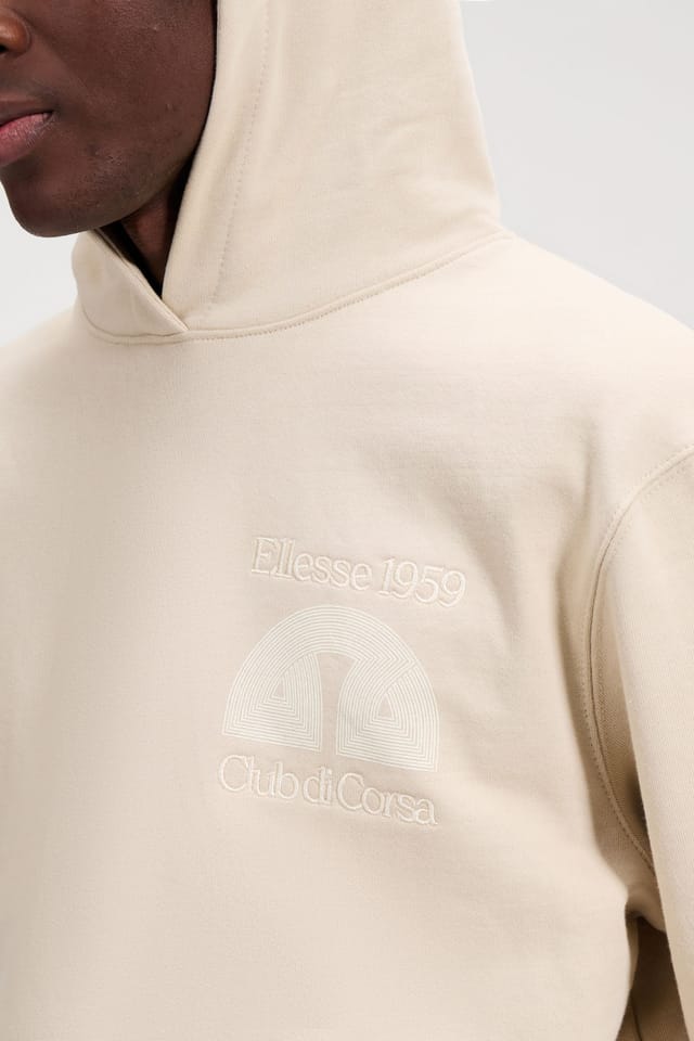Ellesse Ellesse Men's Club Di Corsa Hoodie in Stone - 3