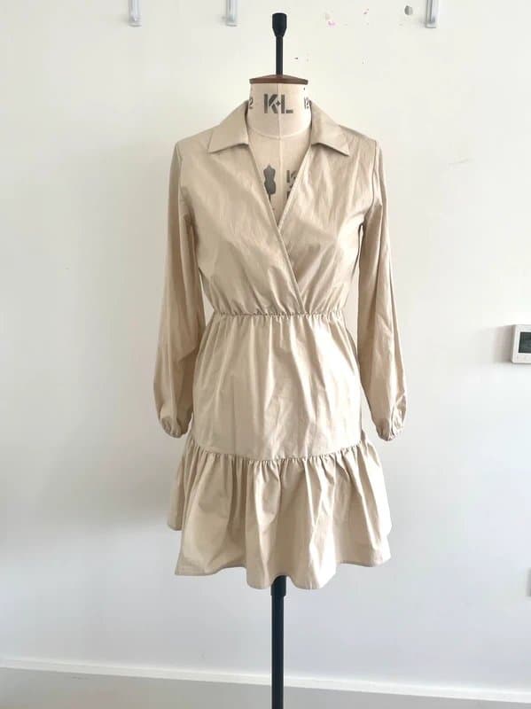 United Colors of Benetton United Colors of Benetton 100% Cotton Tiered Dress