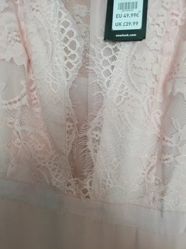 New Look Gorgeous rose pink prom dress