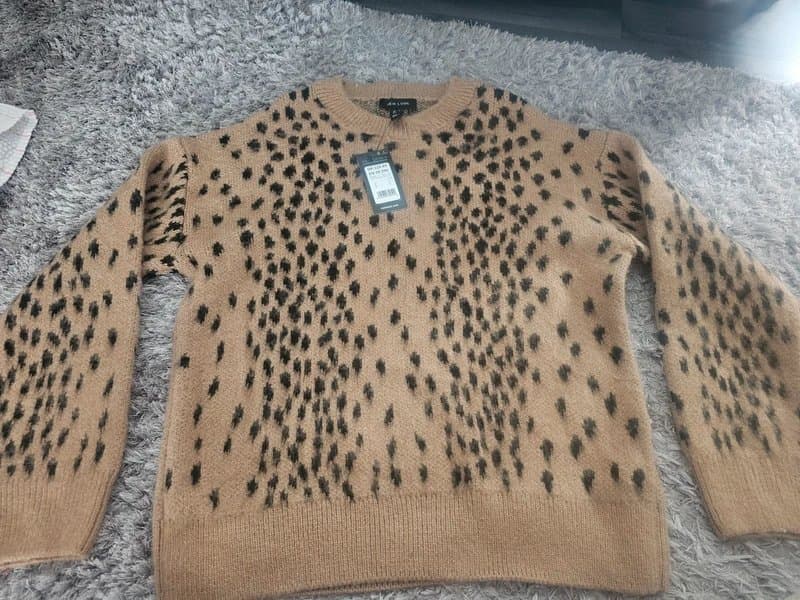 New Look Leopard print jumper