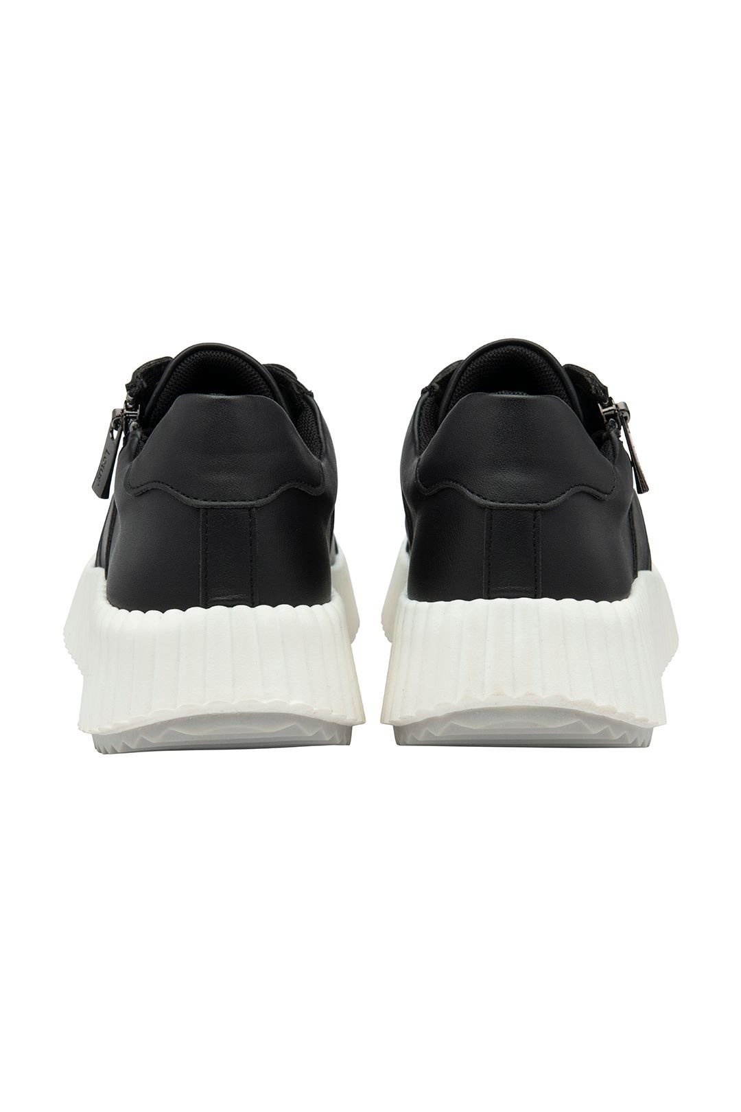 Lotus Lotus Women's 'Kora' Zip-Up Fashion Trainers in Black - 3