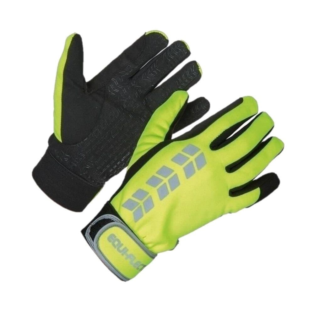 Equi-Flector Equi-Flector Men's Riding Gloves in Yellow