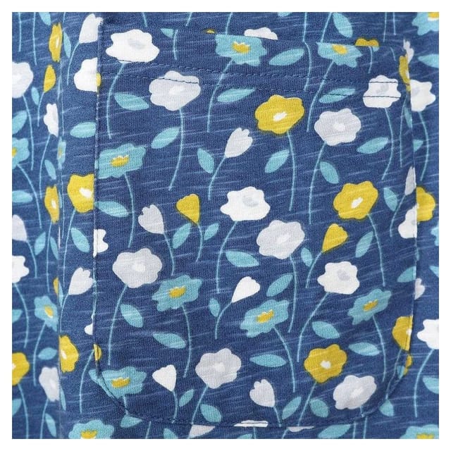 Lazy Jacks Lazy Jacks Women's Daisy Tunic Top in Blue - 3