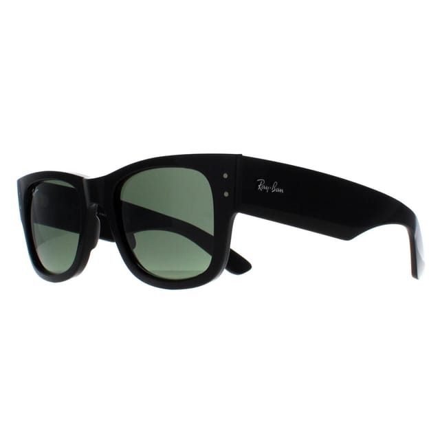 Ray-Ban Ray-Ban Men's Square Polished Black Green RB0840S Mega Wayfarer - 2