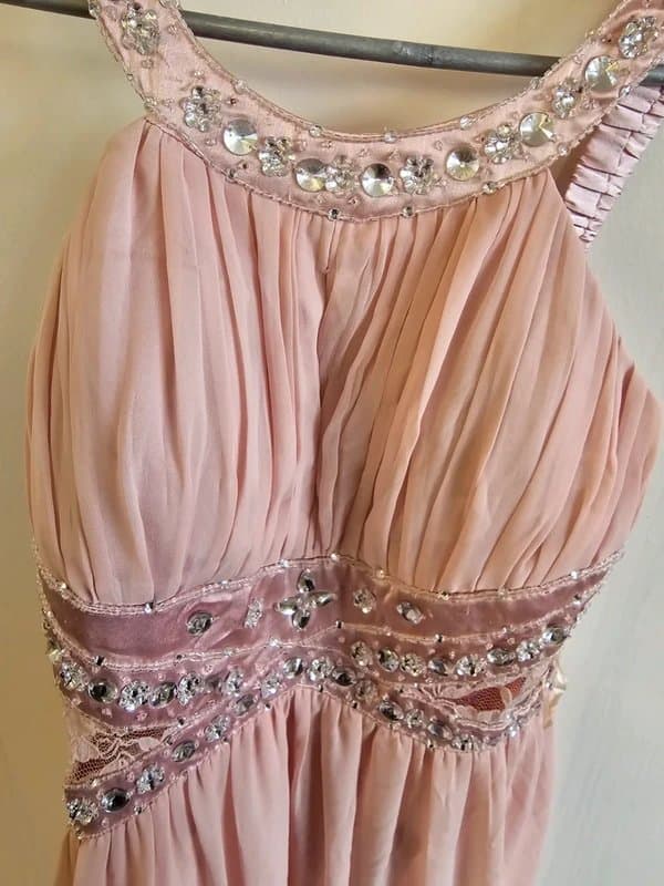 Boohoo Boohoo Blush Pink Maxi Dress