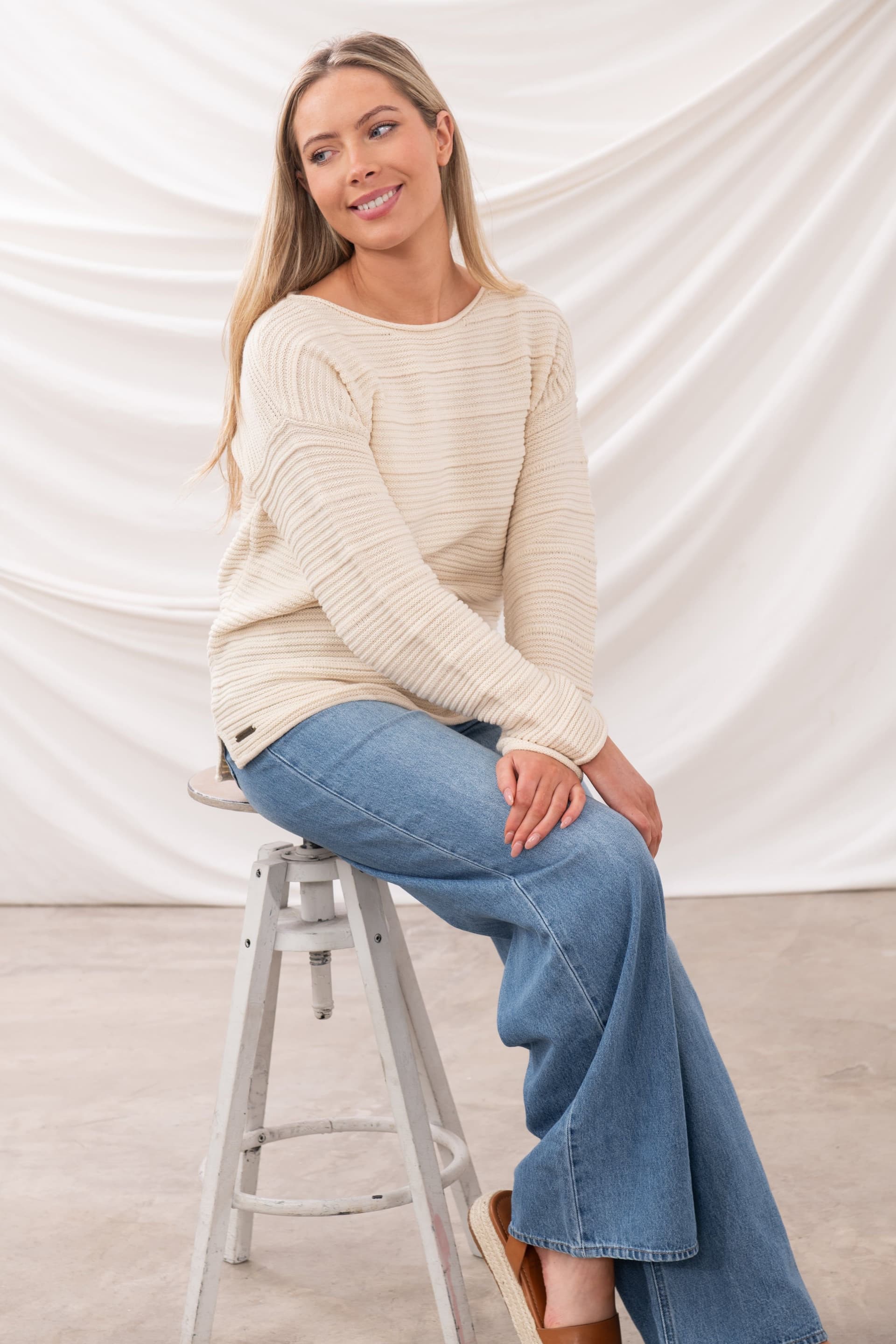 Lighthouse Clothing Lighthouse Clothing Women's Pearl Jumper in Cream