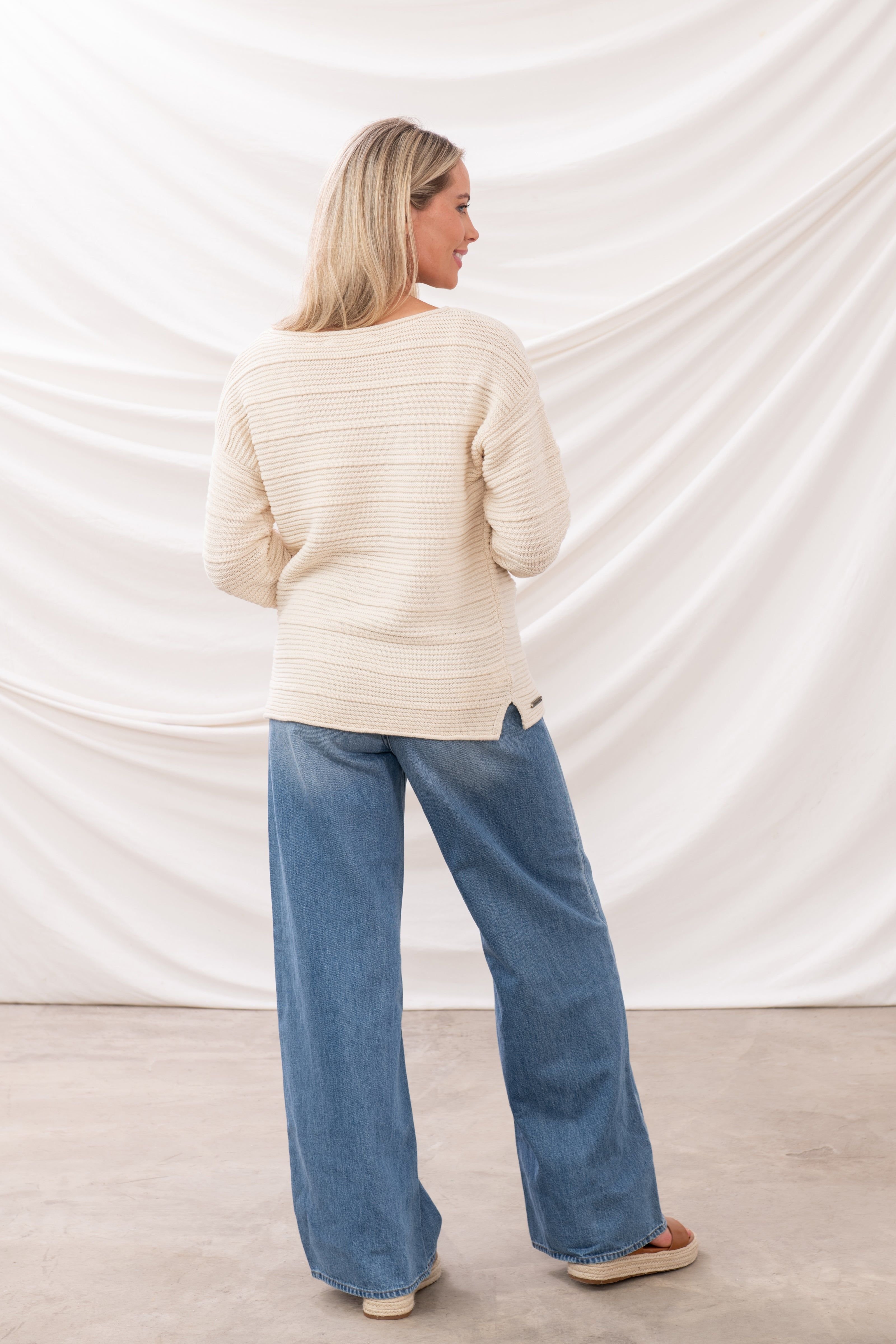 Lighthouse Clothing Lighthouse Clothing Women's Pearl Jumper in Cream - 4