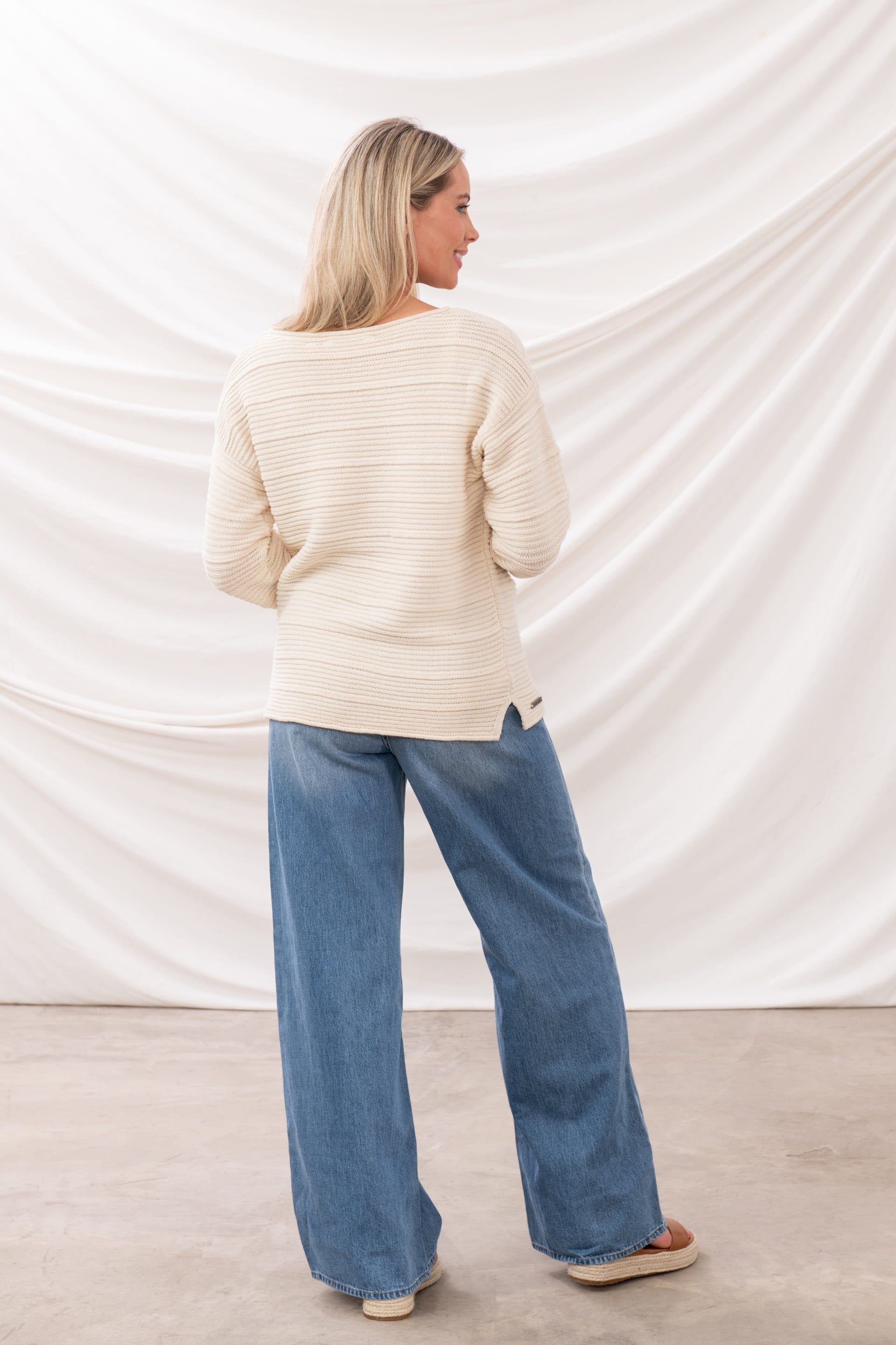 Lighthouse Clothing Lighthouse Clothing Women's Pearl Jumper in Cream - 4