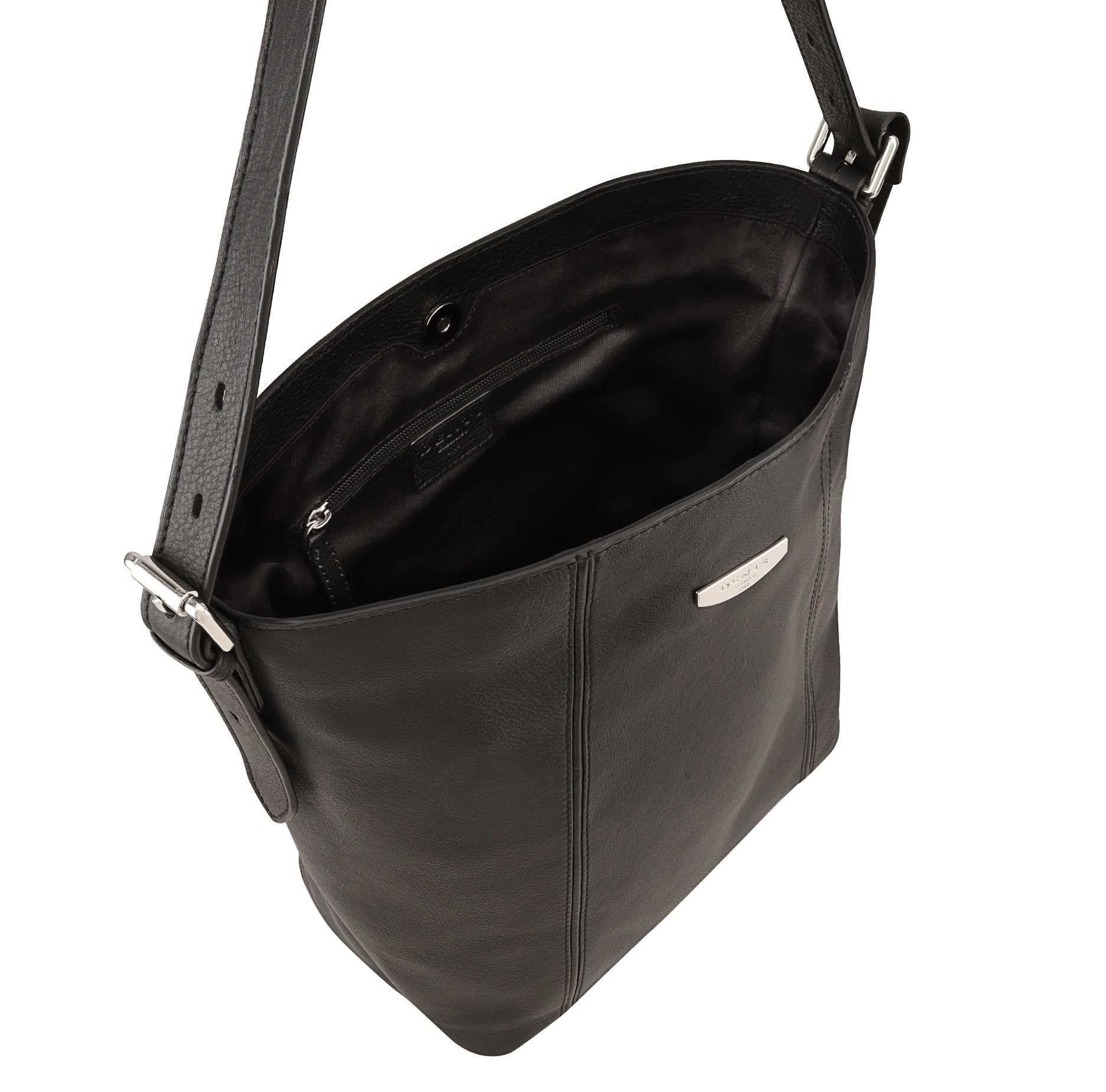 Dents Dents Women's Clifton Leather Handbag in Black - 4