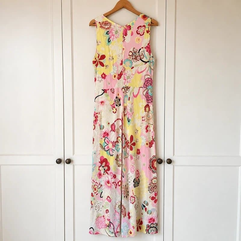 Gerard Darel Gérard Darel Silk Floral Maxi Dress UK 14 Never Worn