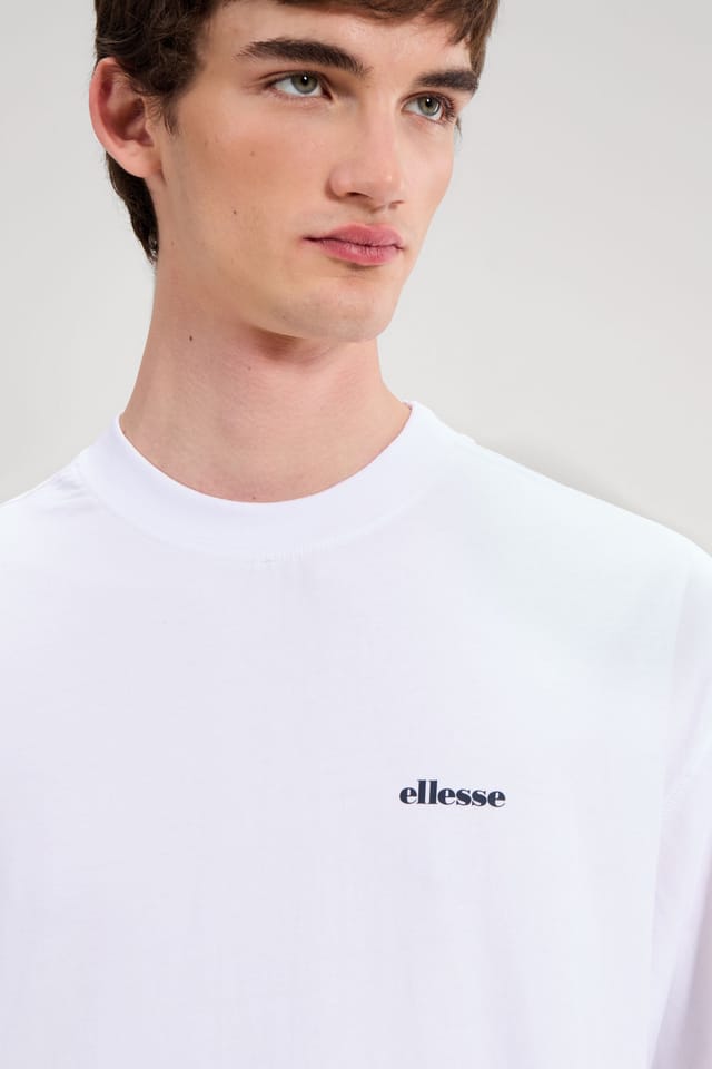 Ellesse Ellesse Men's THE D'ITALIA TEE in White - 3
