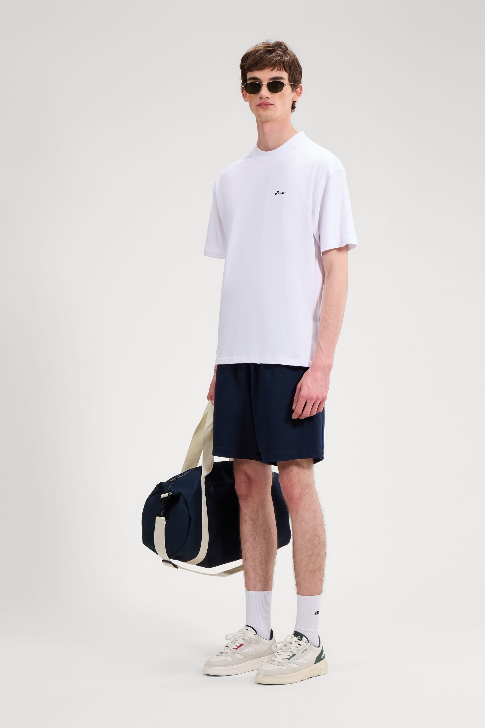 Ellesse Ellesse Men's THE D'ITALIA TEE in White - 4