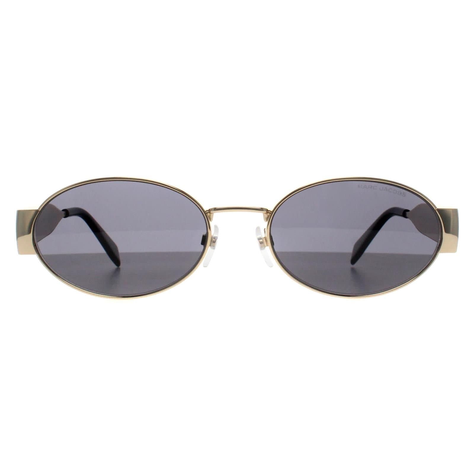 Marc Jacobs Marc Jacobs Women's Oval Gold Grey MARC 806/S