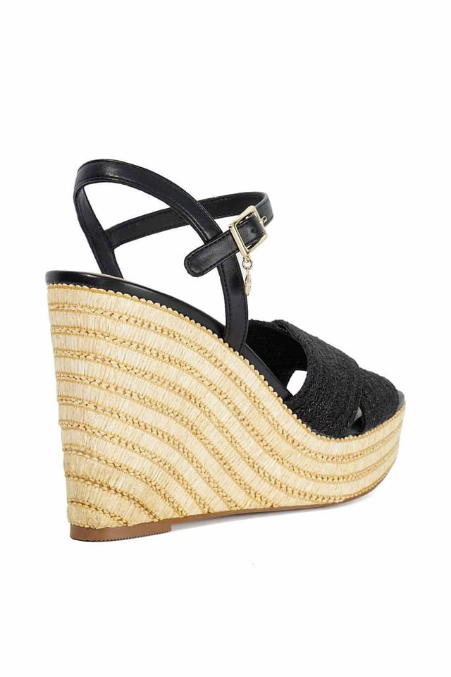 Dune London Dune London Women's 'Kava' Wedges in Black - 3