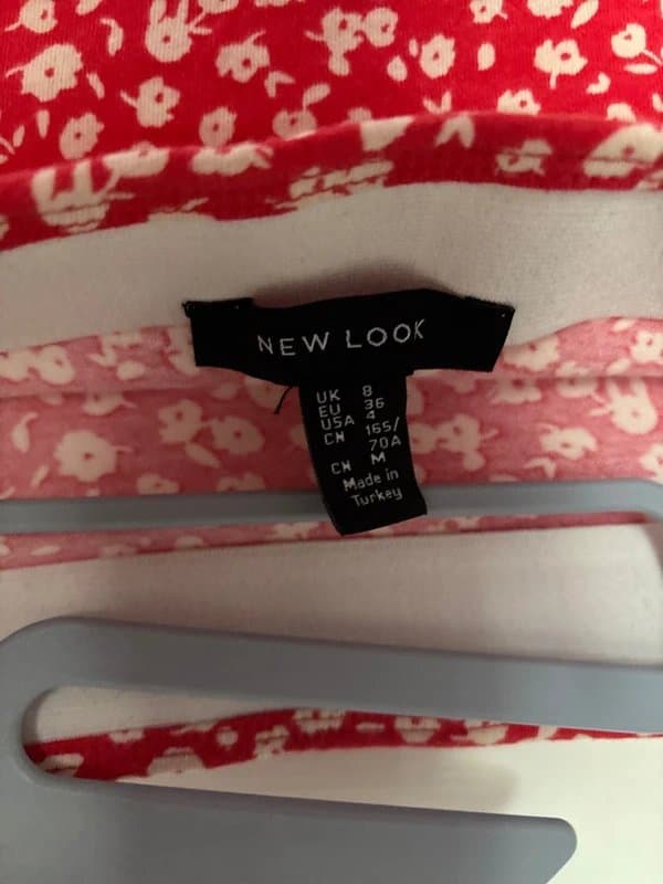 New Look Floral mini skirt