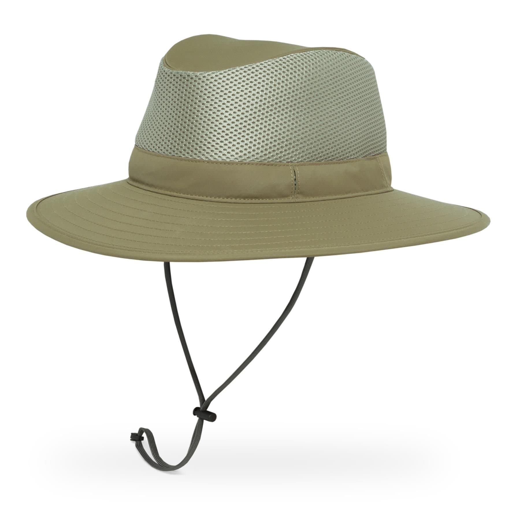 Sunday Afternoons Sunday Afternoons Men's 'Charter Breeze' UPF 50+ Ventilated Pack-Flat Fedora in Khaki