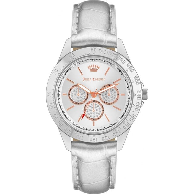 Juicy Couture Juicy Couture Women's JC1221SVSI 38mm Quartz Watch in Silver - 2