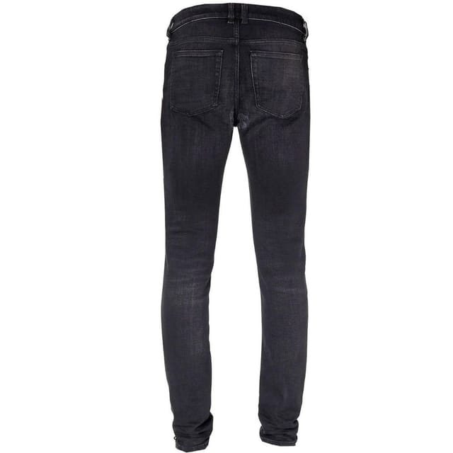 Diesel Diesel Men's Sleenker Destroyed Reinforced Denim Black Skinny Jeans - 2