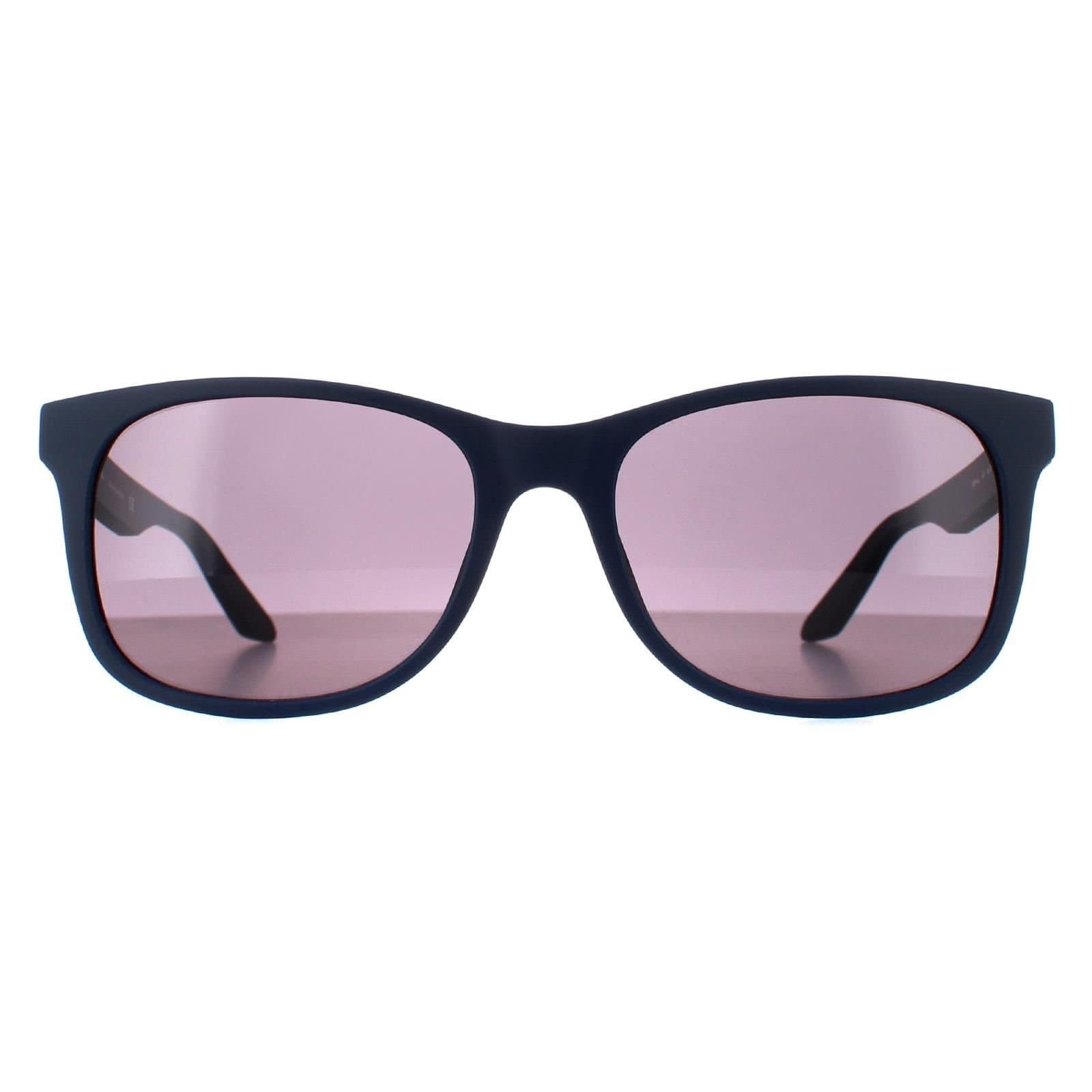 Dragon Dragon Men's Rectangle Matte Navy Lumalens Smoke Eden in Blue