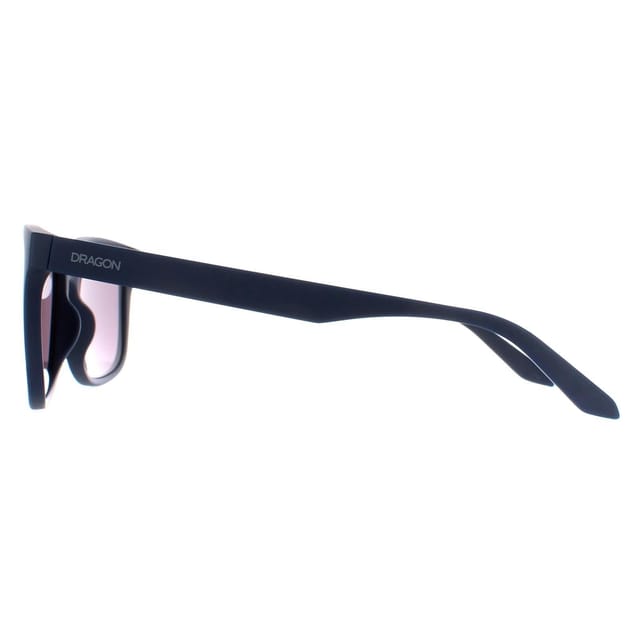 Dragon Dragon Men's Rectangle Matte Navy Lumalens Smoke Eden in Blue - 3