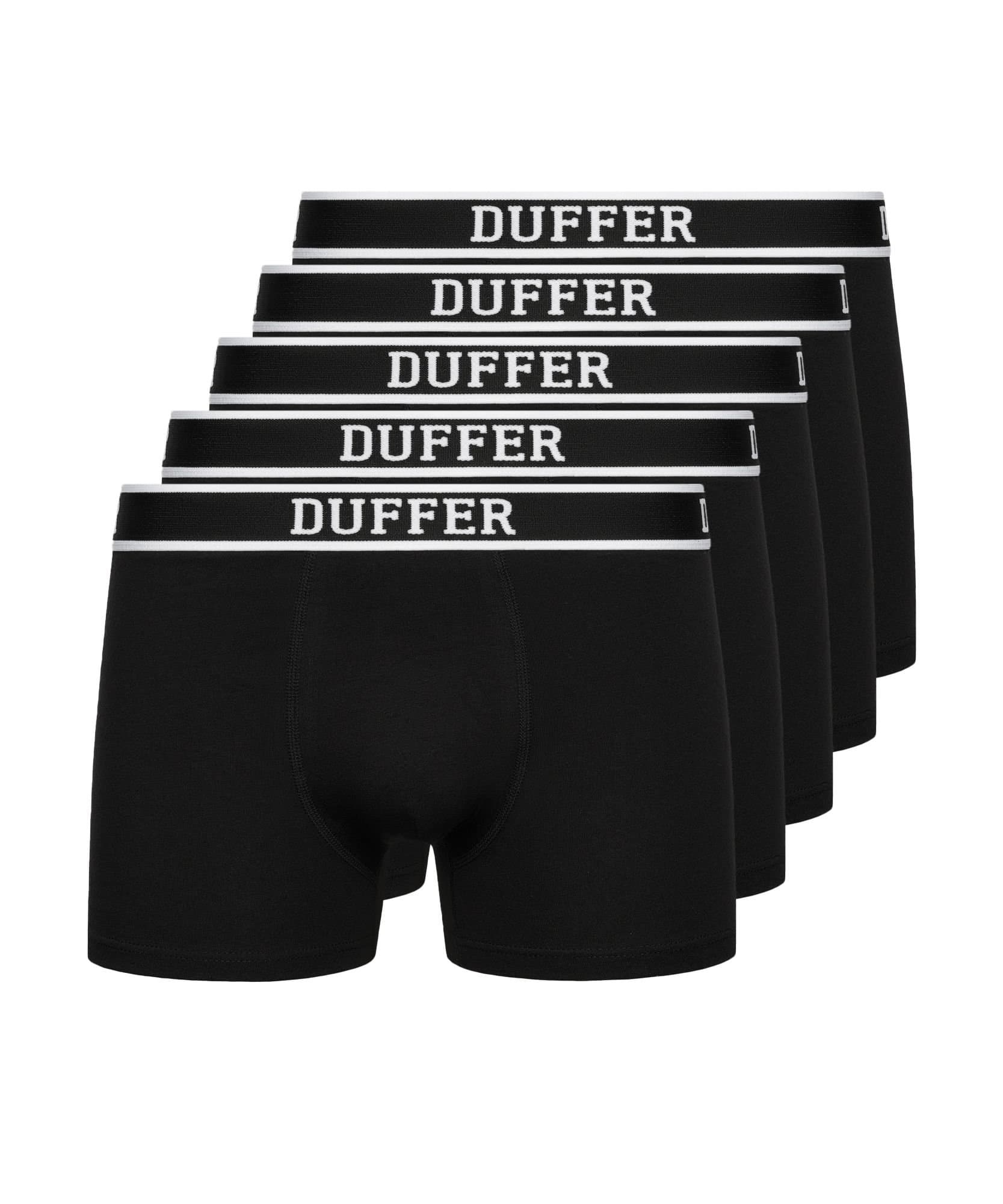 Duffer Duffer Men's Easton Boxers 5pk in Black