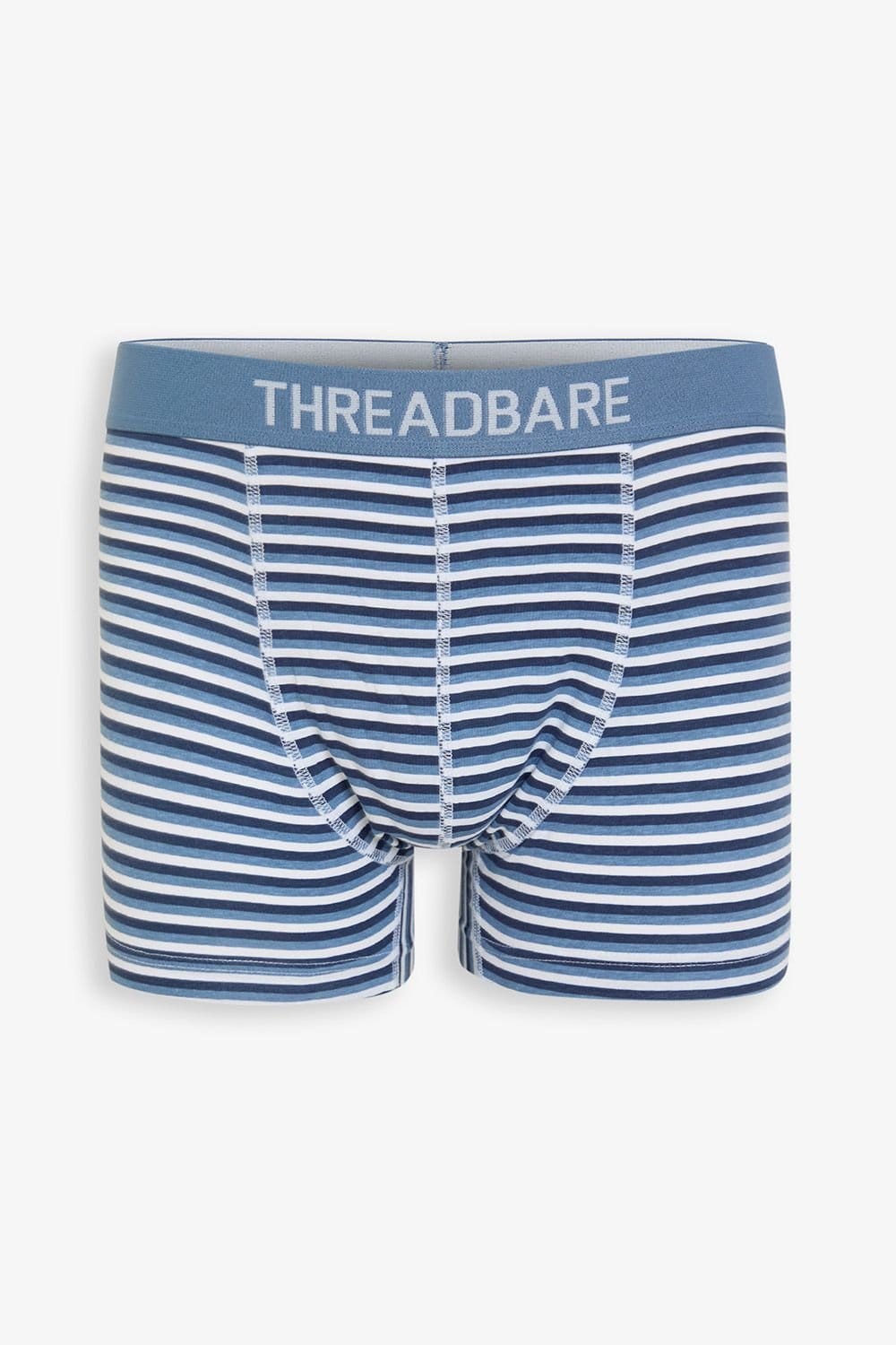 Threadbare Threadbare Men's 5-Pack Printed Hipster Fit Boxer Shorts in Blue - 4
