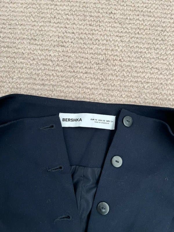 Bershka Bershka button up top, waistcoat style